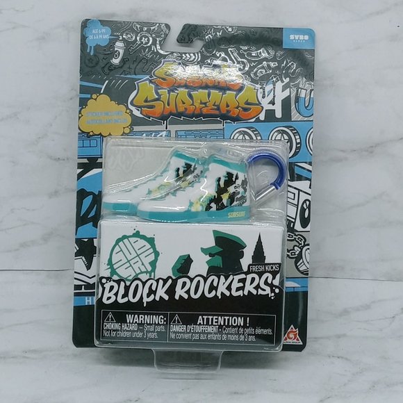 Subway Surfer Fresh Kick Mini Sneakers w/box & Keychain Variety - Picture 5 of 6